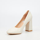 Miss Black Nell 1 Court - White footwear Miss Black