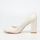 Miss Black Nell 1 Court - White footwear Miss Black