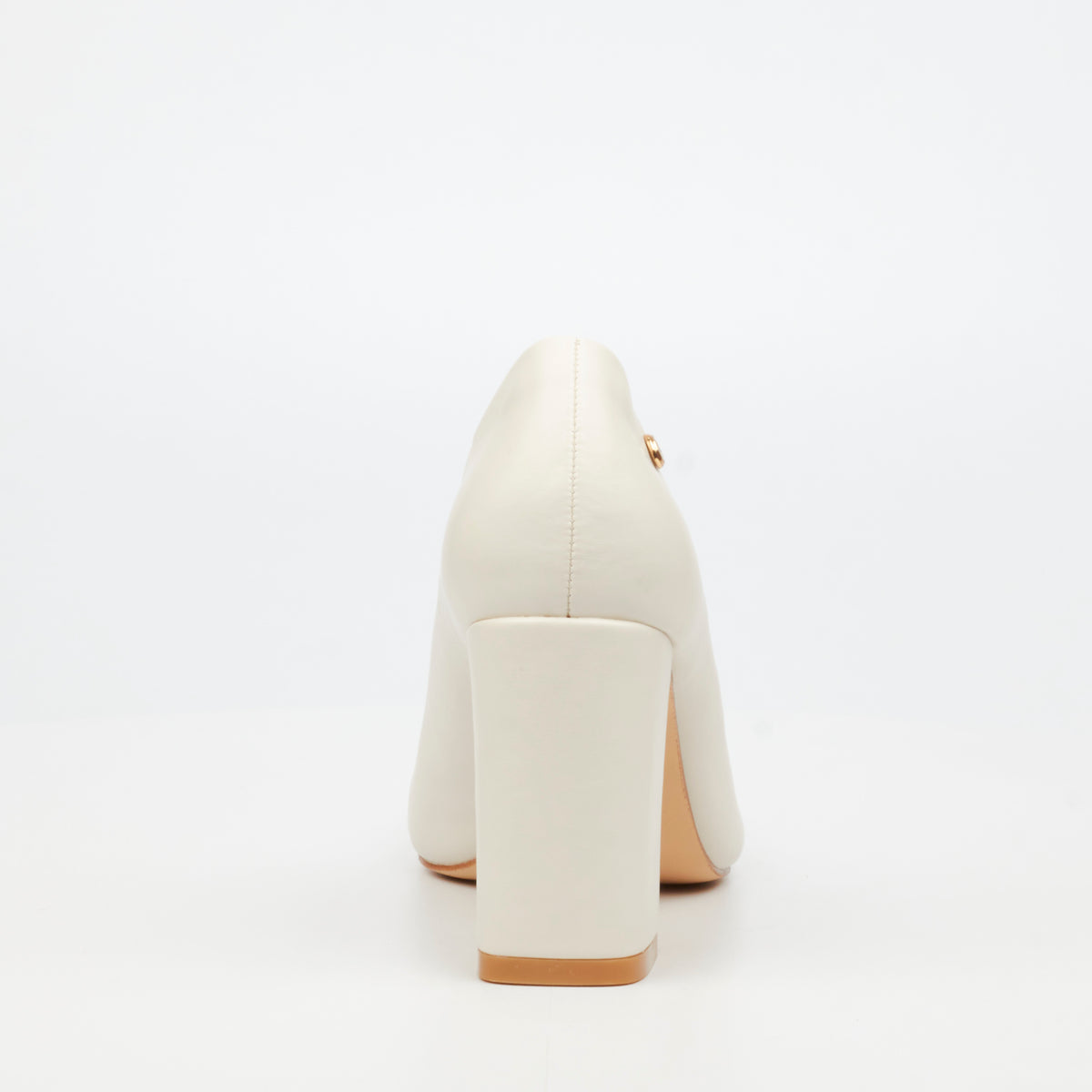 Miss Black Nell 1 Court - White footwear Miss Black