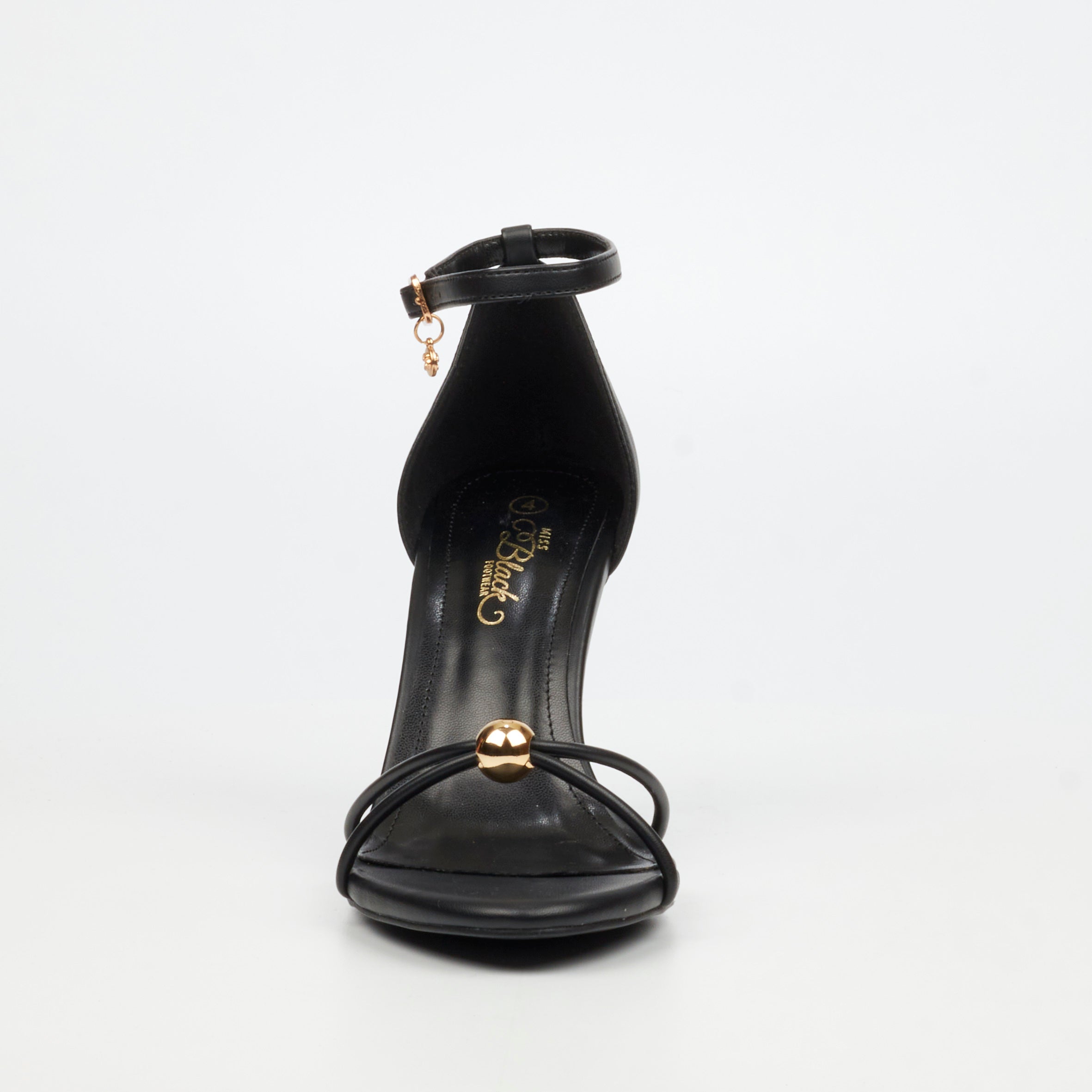 Miss Black Nelly 4 Heel - Black