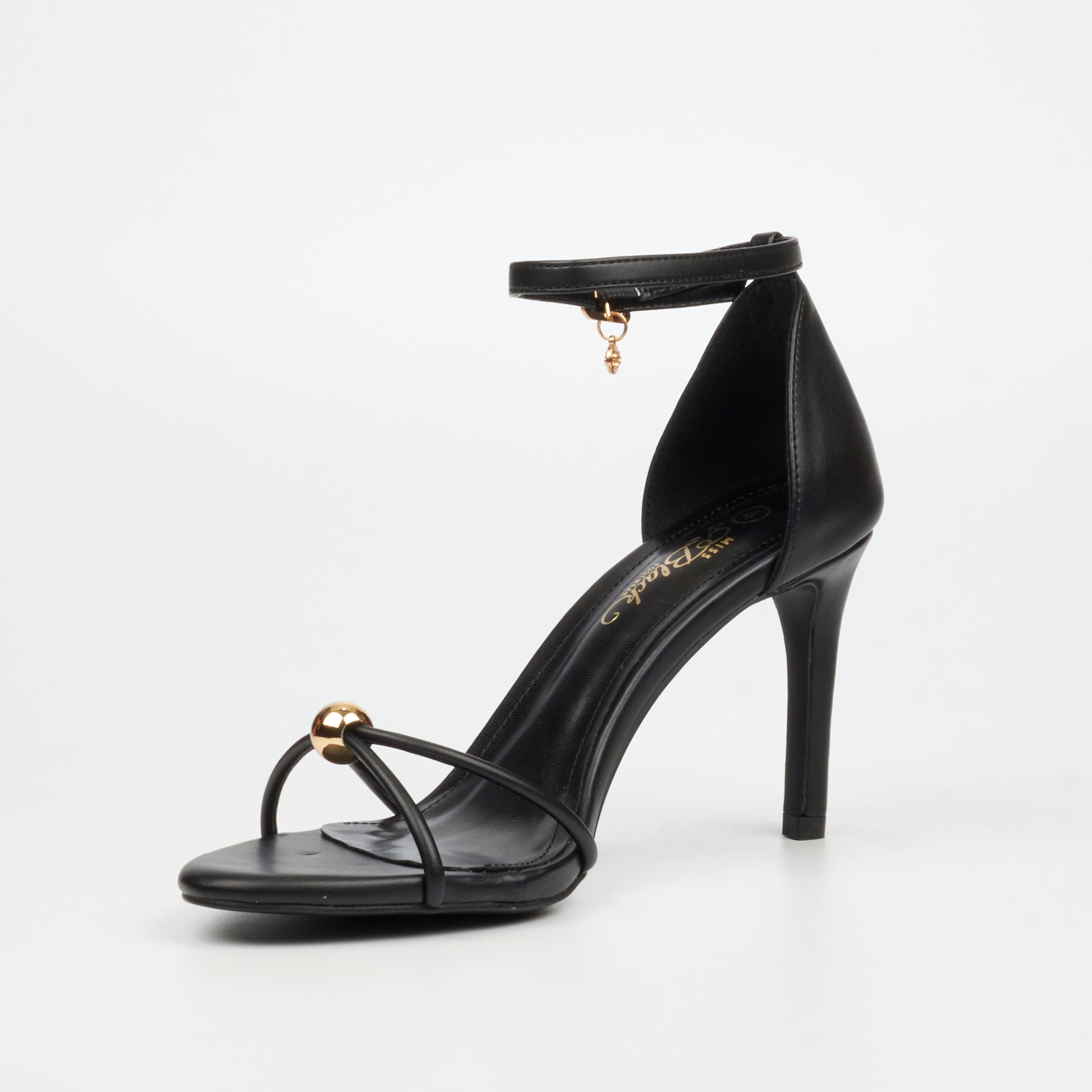 Miss Black Nelly 4 Heel - Black