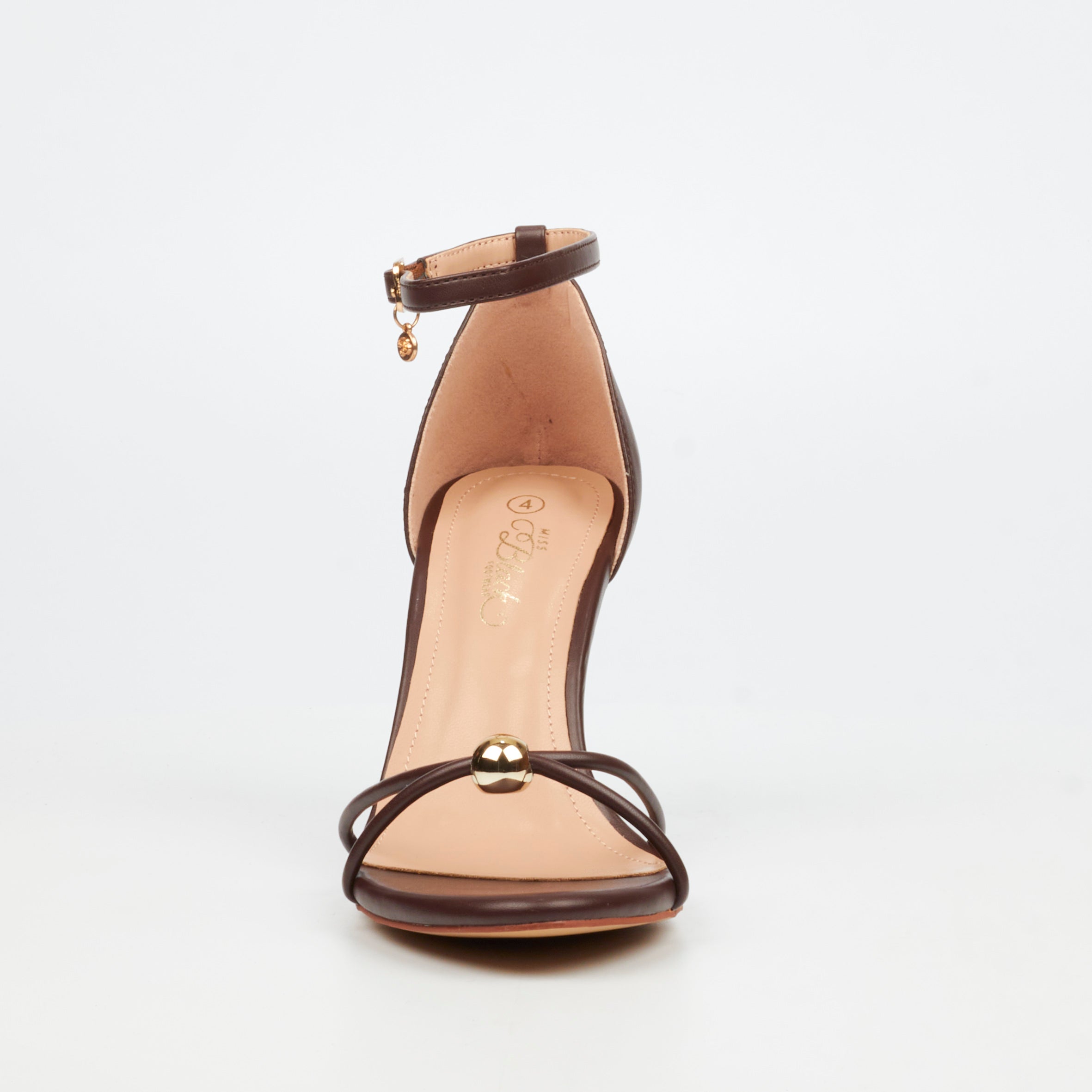 Miss Black Nelly 4 Heel - Chocolate