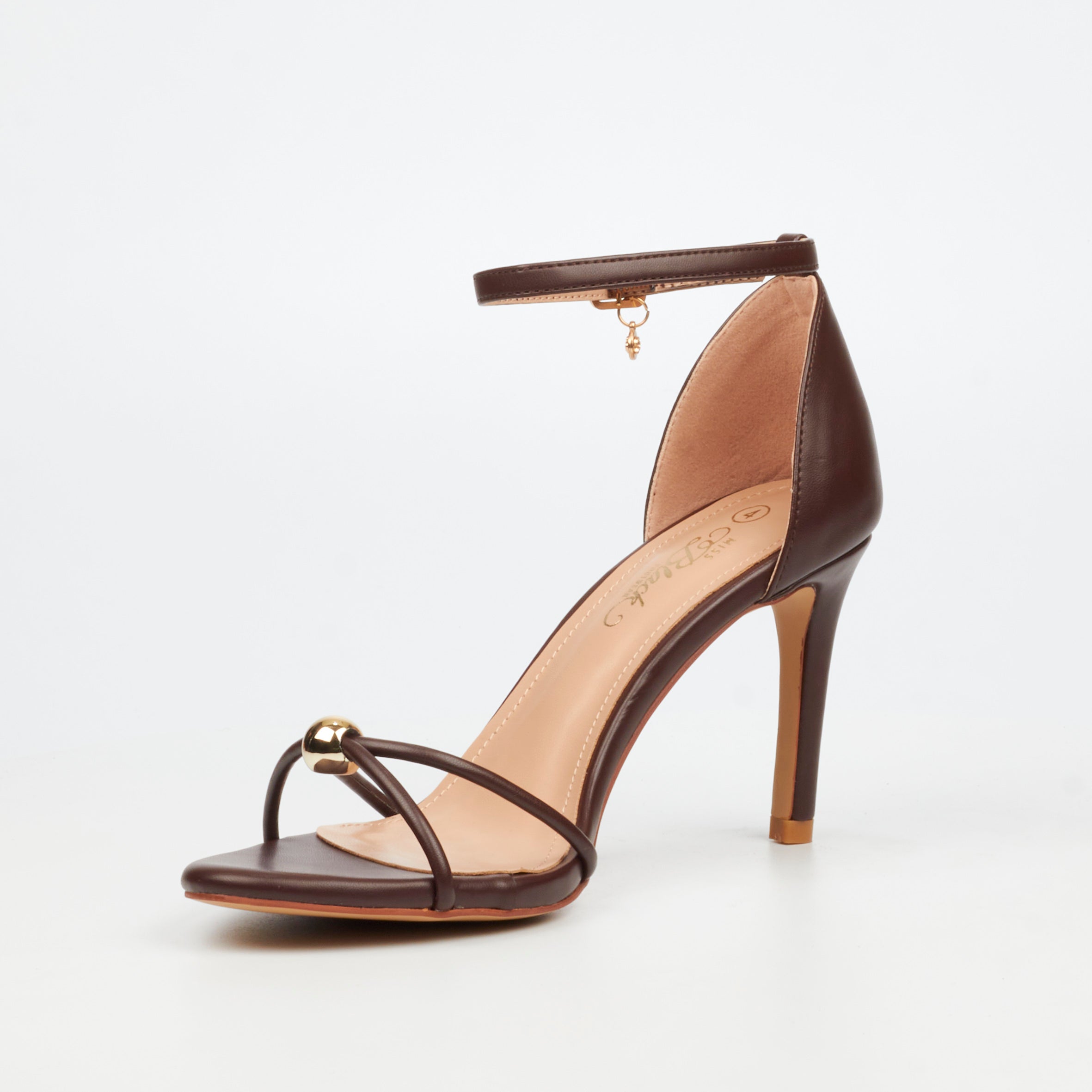 Miss Black Nelly 4 Heel - Chocolate