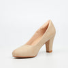 Butterfly Classics Nerina 1 Faux Leather High Courts - Beige footwear Butterfly Classics