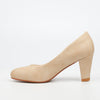 Butterfly Classics Nerina 1 Faux Leather High Courts - Beige footwear Butterfly Classics