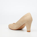 Butterfly Classics Nerina 1 Faux Leather High Courts – Beige footwear Butterfly Classics