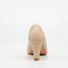 Butterfly Classics Nerina 1 Faux Leather High Courts - Beige footwear Butterfly Classics