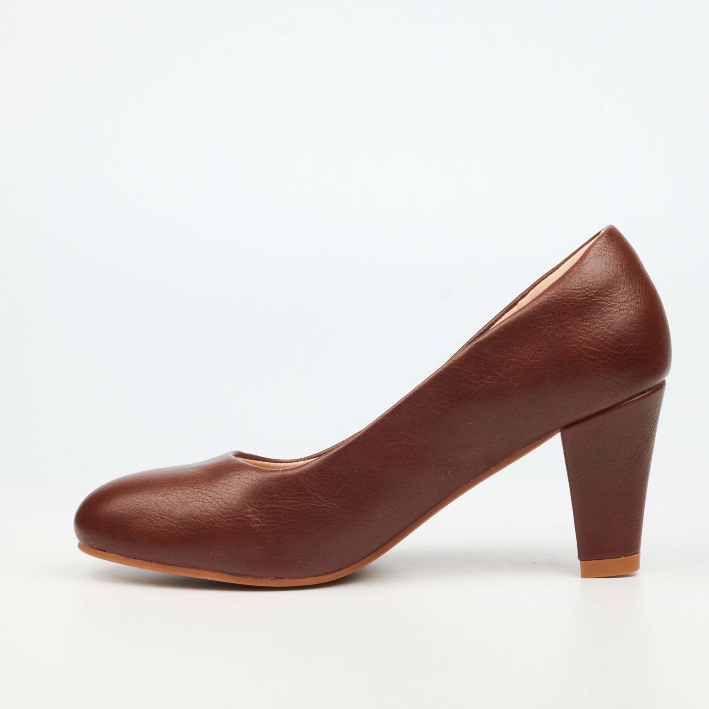 Butterfly Classics Nerina 1 Faux Leather High Courts - Tan footwear Butterfly Classics
