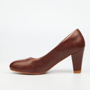 Butterfly Classics Nerina 1 Faux Leather High Courts – Tan footwear Butterfly Classics