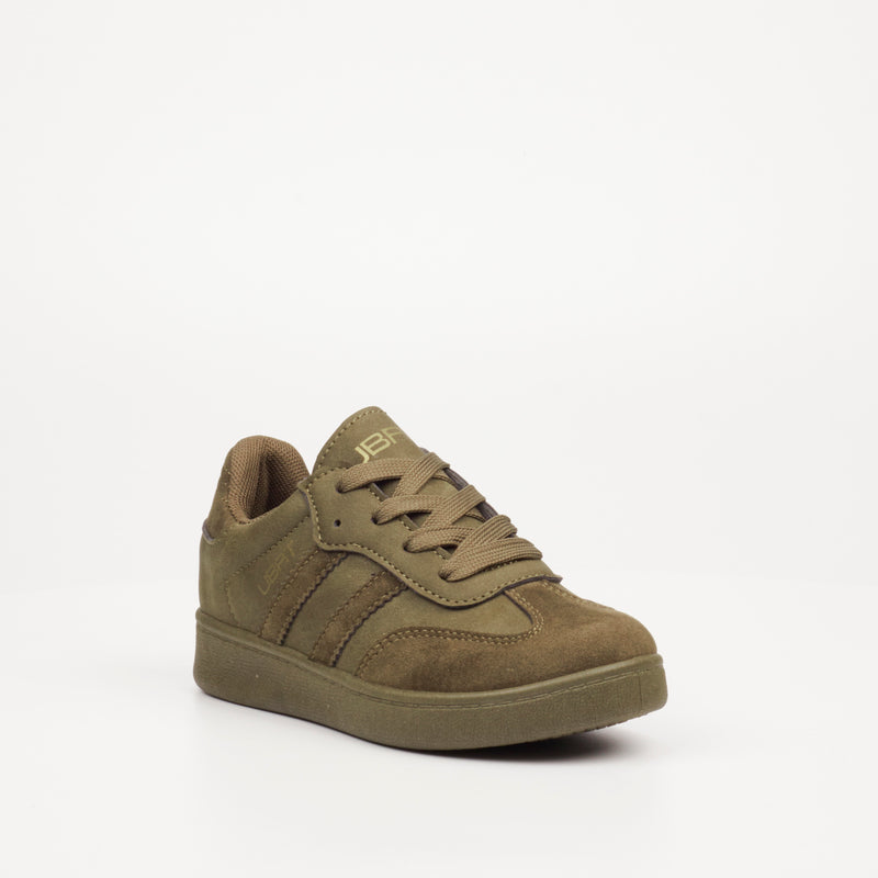 Urbanart Neves 1 Faux Nubuck / Faux Suede Sneaker - Olive (youth) footwear UBRT   