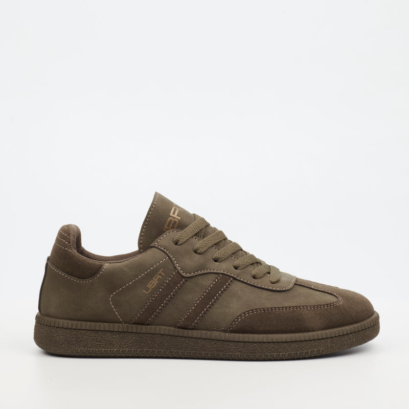 Urbanart Neves 1 Faux Nubuck Sneaker - Olive footwear UBRT   