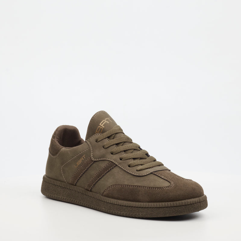 Urbanart Neves 1 Faux Nubuck Sneaker - Olive footwear UBRT   