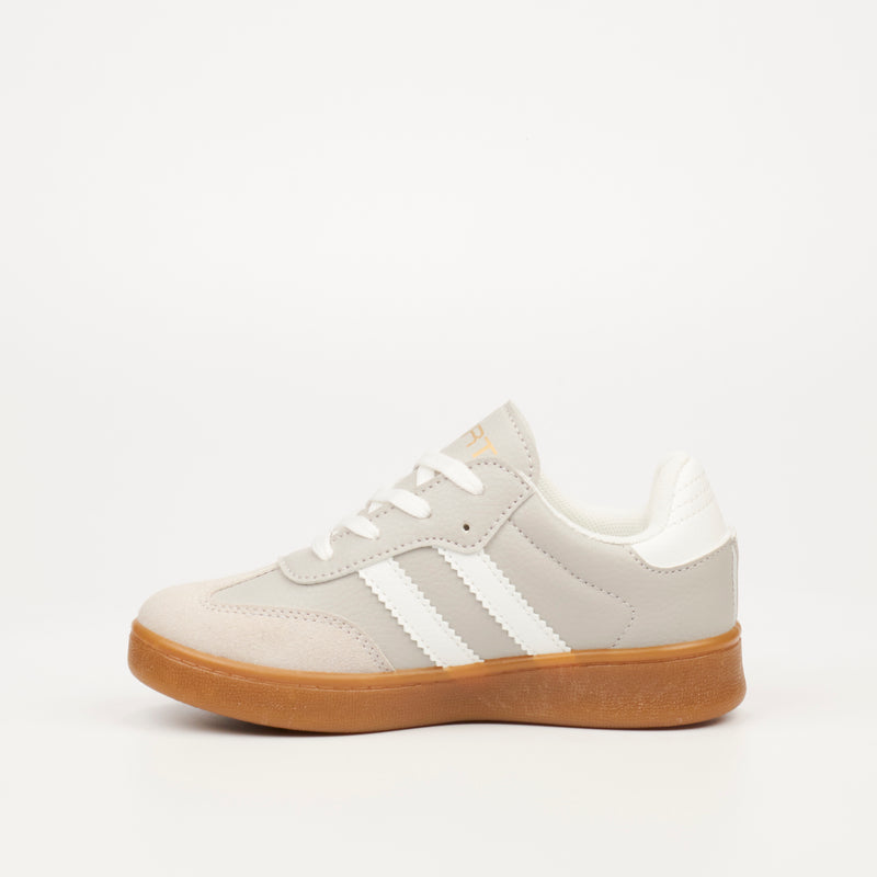 Urbanart Neves 2 Faux Nubuck / Faux Suede Sneaker - Grey (youth) footwear UBRT   