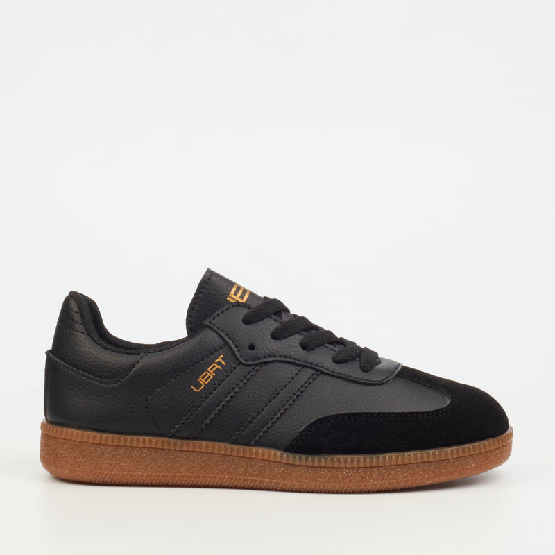 Urbanart Neves 2 Faux Nubuck Sneaker - Black (ladies) footwear UBRT   