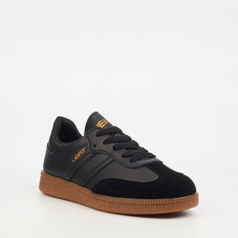 Urbanart Neves 2 Faux Nubuck Sneaker - Black (ladies) footwear UBRT