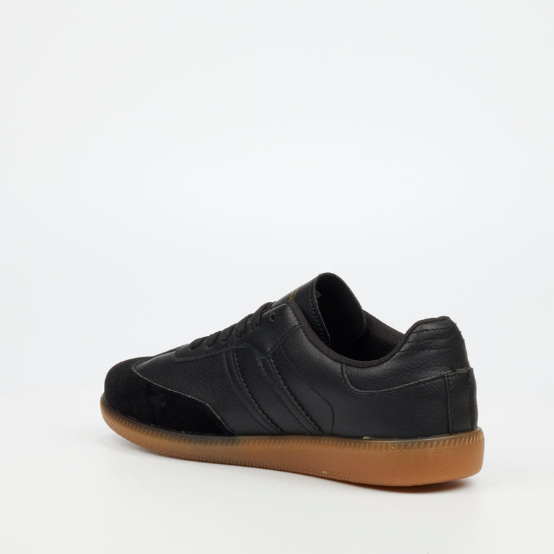 Urbanart Neves 2 Faux Nubuck Sneaker - Black footwear UBRT