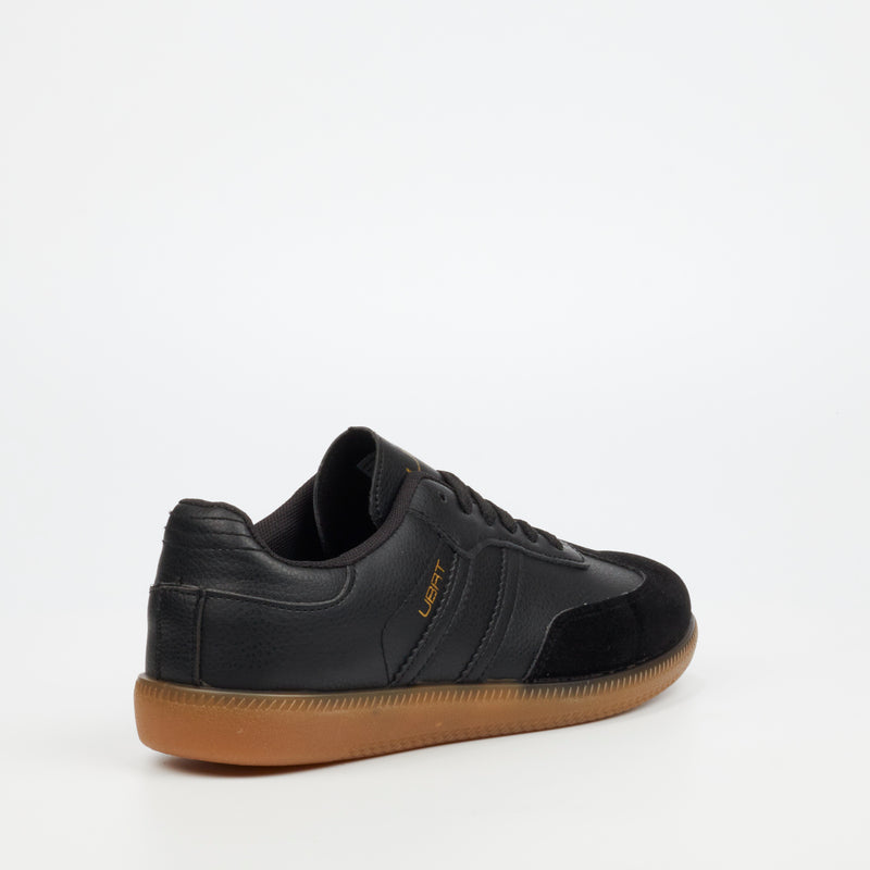 Urbanart Neves 2 Faux Nubuck Sneaker - Black footwear UBRT