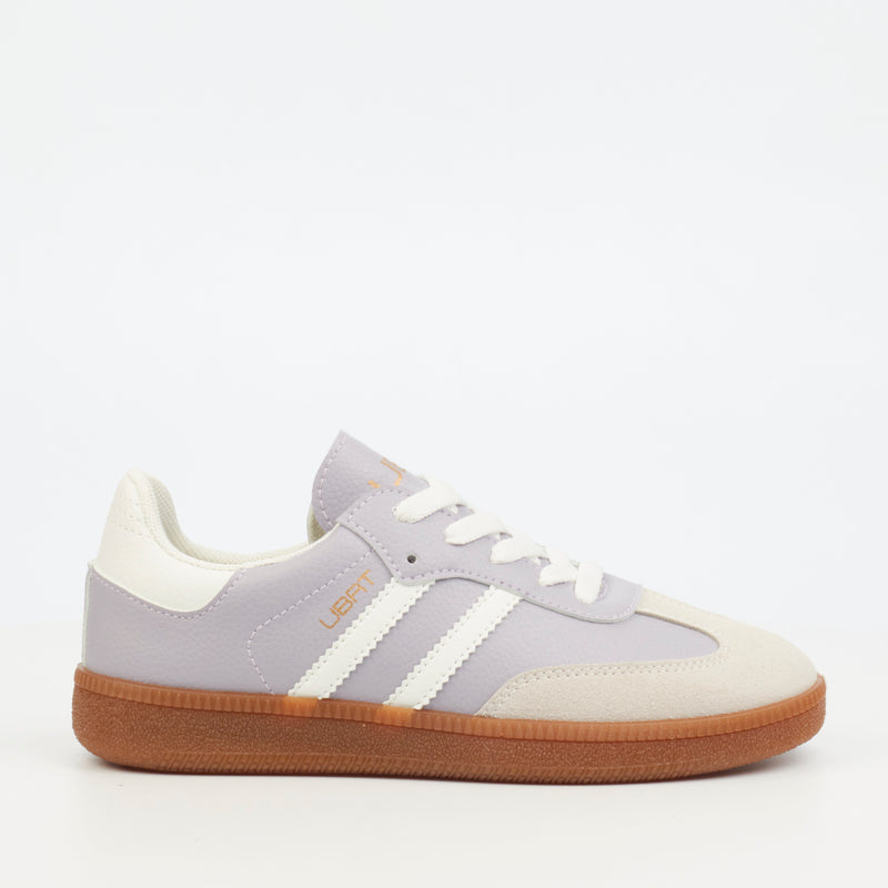 Urbanart Neves 2 Faux Nubuck Sneaker - Lilac (ladies) footwear UBRT   