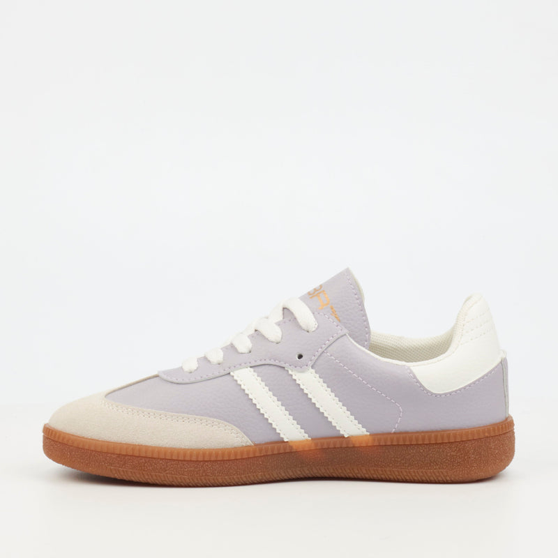 Urbanart Neves 2 Faux Nubuck Sneaker - Lilac (ladies) footwear UBRT   