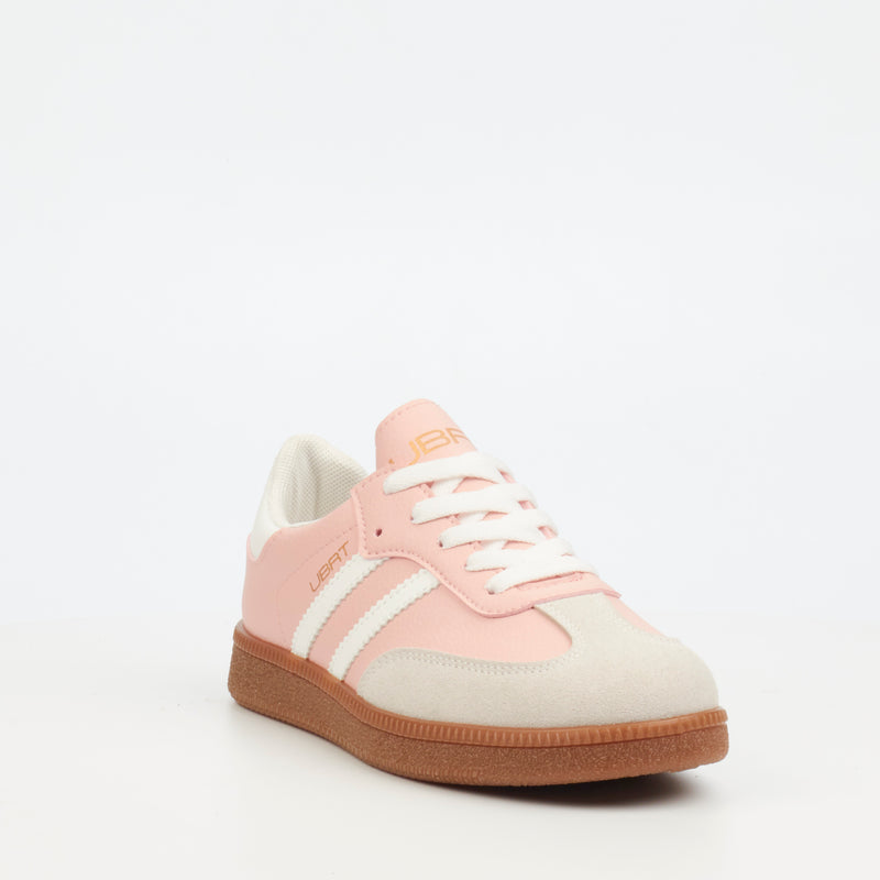 Urbanart Neves 2 faux Nubuck Sneaker - Pink (ladies) footwear UBRT   