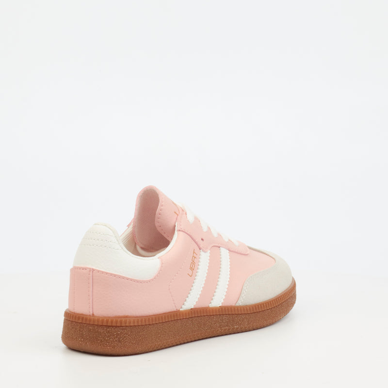 Urbanart Neves 2 faux Nubuck Sneaker - Pink (ladies) footwear UBRT   