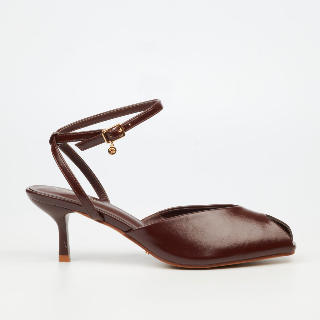 Miss Black Nila 1 Heel - Chocolate