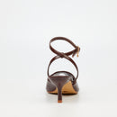 Miss Black Nila 1 Heel - Chocolate