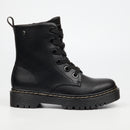 Miss Black Nirvana 4 Ankle Boot - Black footwear Miss Black