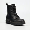Miss Black Nirvana 4 Ankle Boot - Black footwear Miss Black