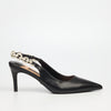 Miss Black Nola 1 Court - Black footwear Miss Black