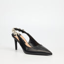 Miss Black Nola 1 Court - Black footwear Miss Black