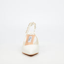 Miss Black Nola 1 Court - White footwear Miss Black