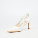 Miss Black Nola 1 Court - White footwear Miss Black