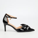 Miss Black Nola 2 Court - Black footwear Miss Black