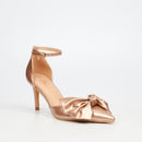 Miss Black Nola 2 Court - Rose Gold footwear Miss Black