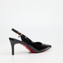 MIss Black Nola 3 Court - Black footwear Miss Black