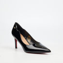 Miss Black Nola 5 Court - Black footwear Miss Black