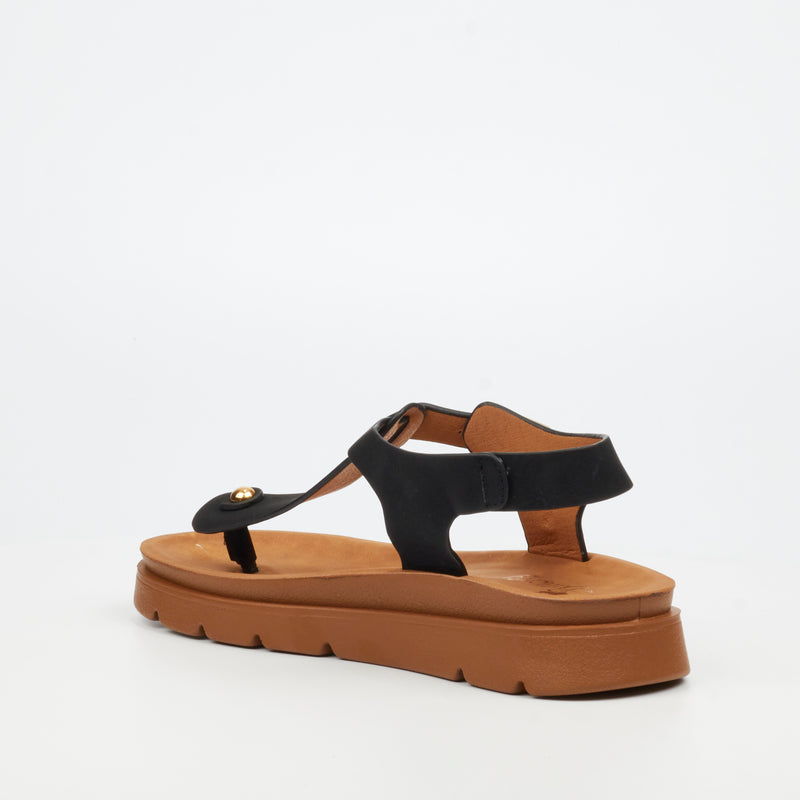 Butterfly Feet Nolah 1 Flatform - Black footwear Butterfly Feet