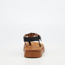 Butterfly Feet Nolah 1 Flatform - Black footwear Butterfly Feet