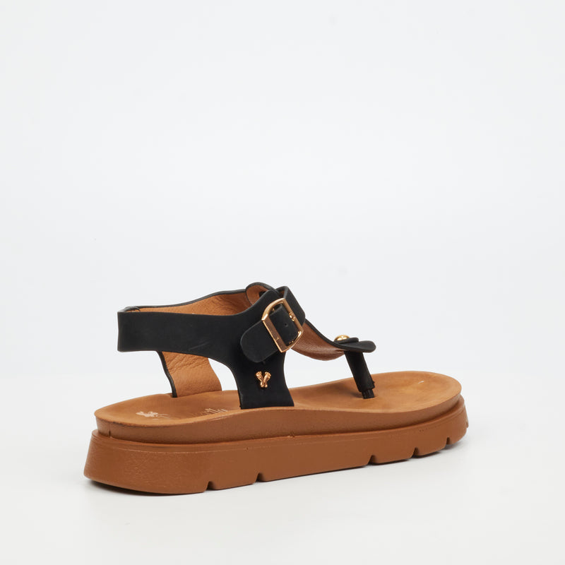 Butterfly Feet Nolah 1 Flatform - Black footwear Butterfly Feet