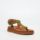 Butterfly Feet Nolah 1 Flatform - Olive footwear Butterfly Feet