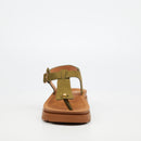 Butterfly Feet Nolah 1 Flatform - Olive footwear Butterfly Feet