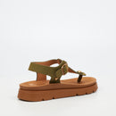 Butterfly Feet Nolah 1 Flatform - Olive footwear Butterfly Feet