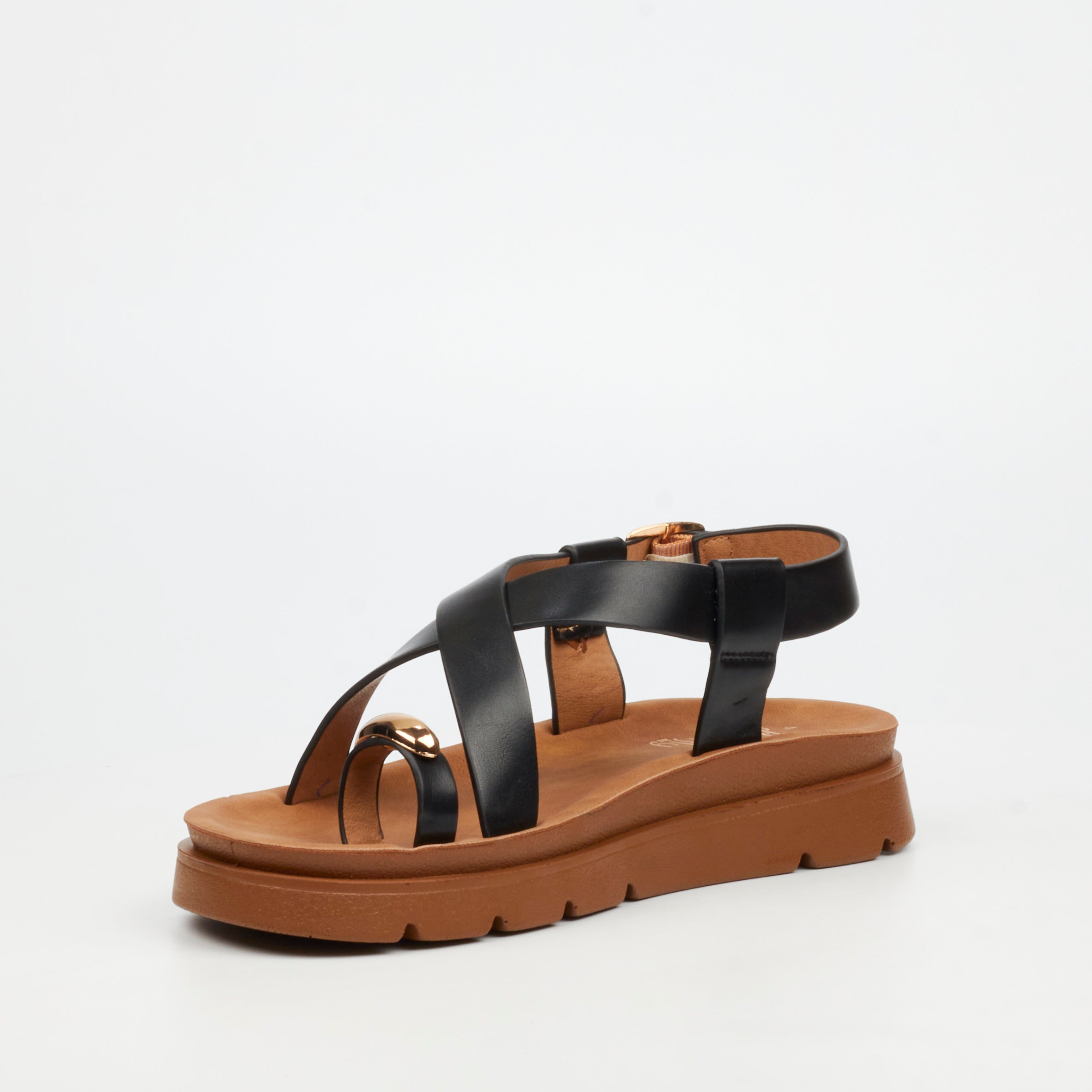 Butterfly Feet Nolah 2 Sandal - Black footwear Butterfly Feet