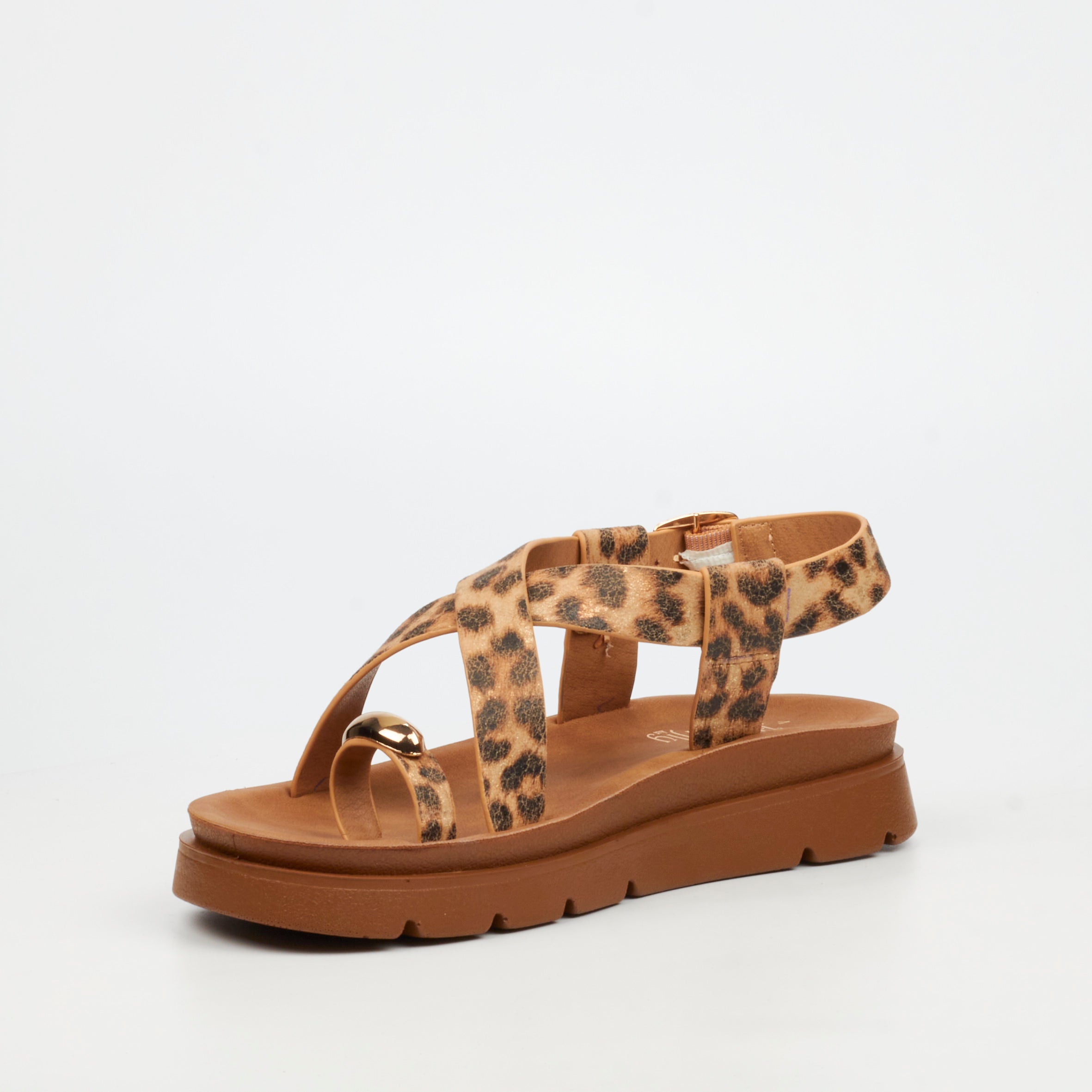 Butterfly Feet Nolah 2 Sandal - Leopard footwear Butterfly Feet