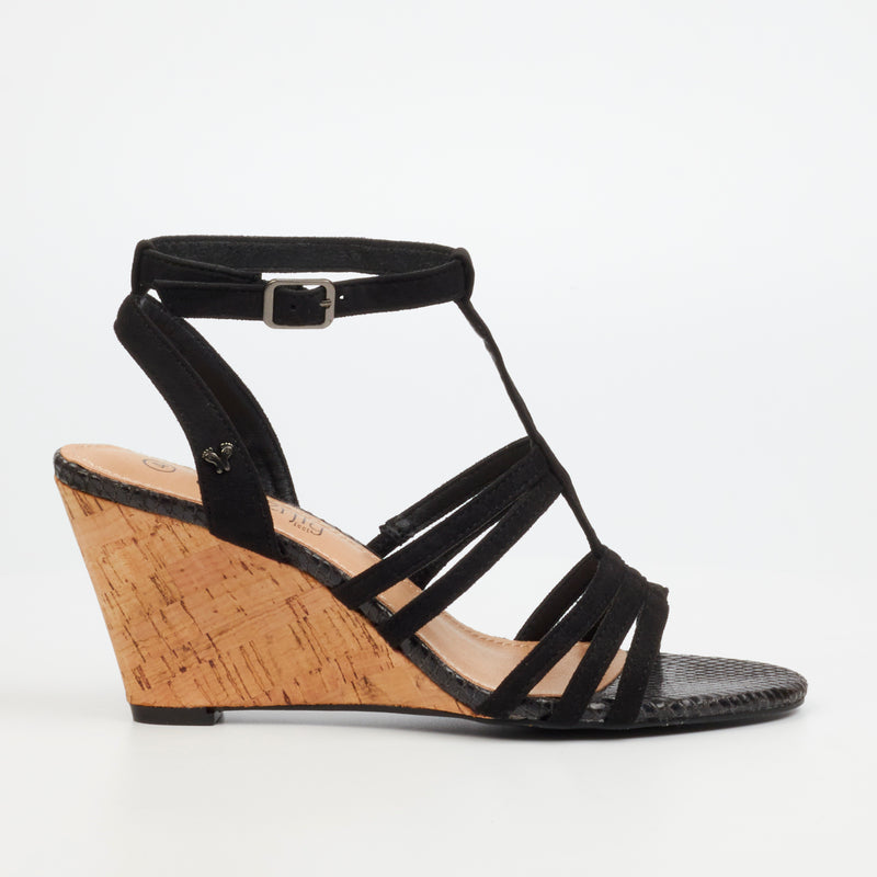 Butterfly Feet Nolita 1 Wedge - Black footwear Butterfly Feet   