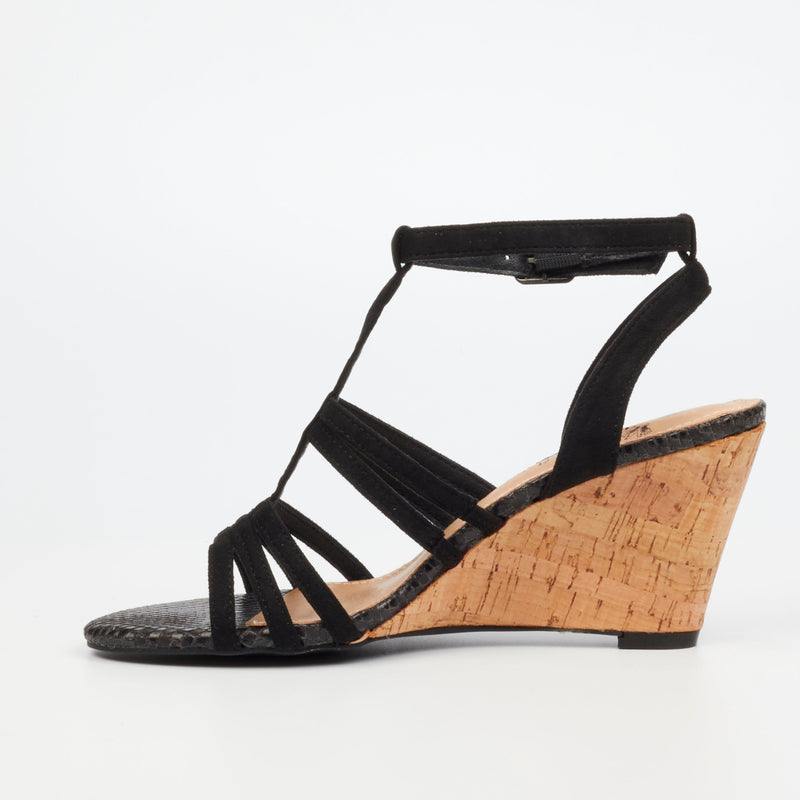 Butterfly Feet Nolita 1 Wedge - Black footwear Butterfly Feet   