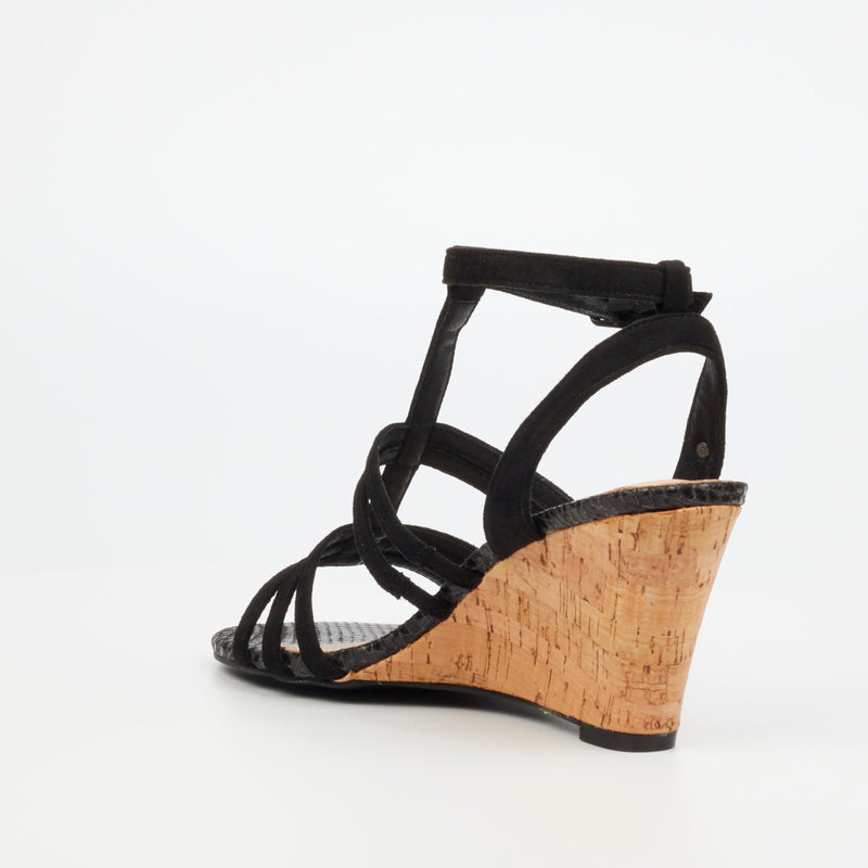 Butterfly Feet Nolita 1 Wedge - Black footwear Butterfly Feet   