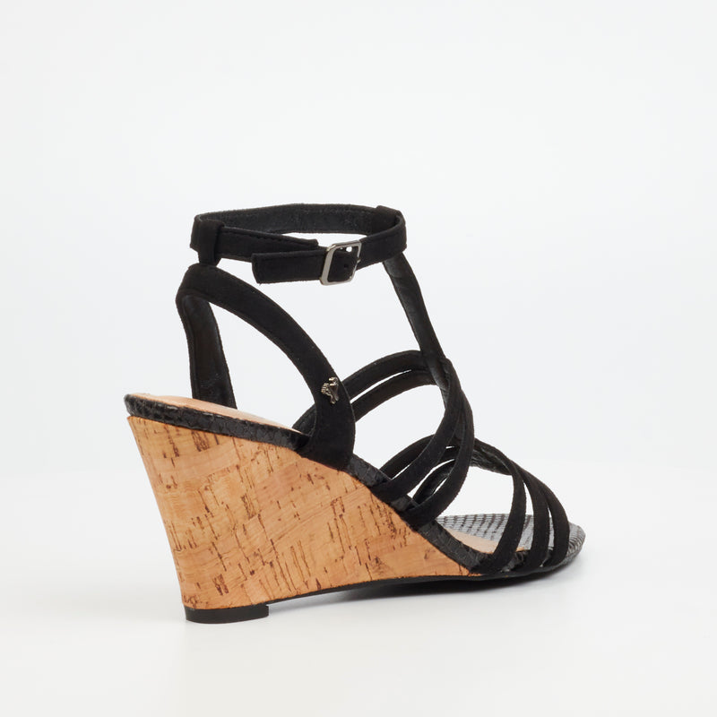 Butterfly Feet Nolita 1 Wedge - Black footwear Butterfly Feet   