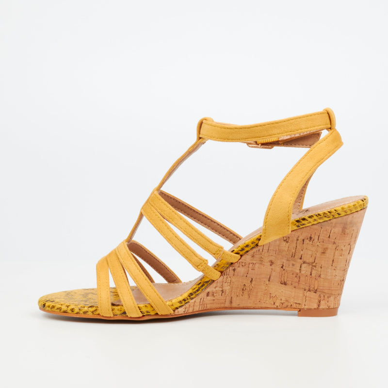 Butterfly Feet Nolita 1 Wedge - Yellow footwear Butterfly Feet   